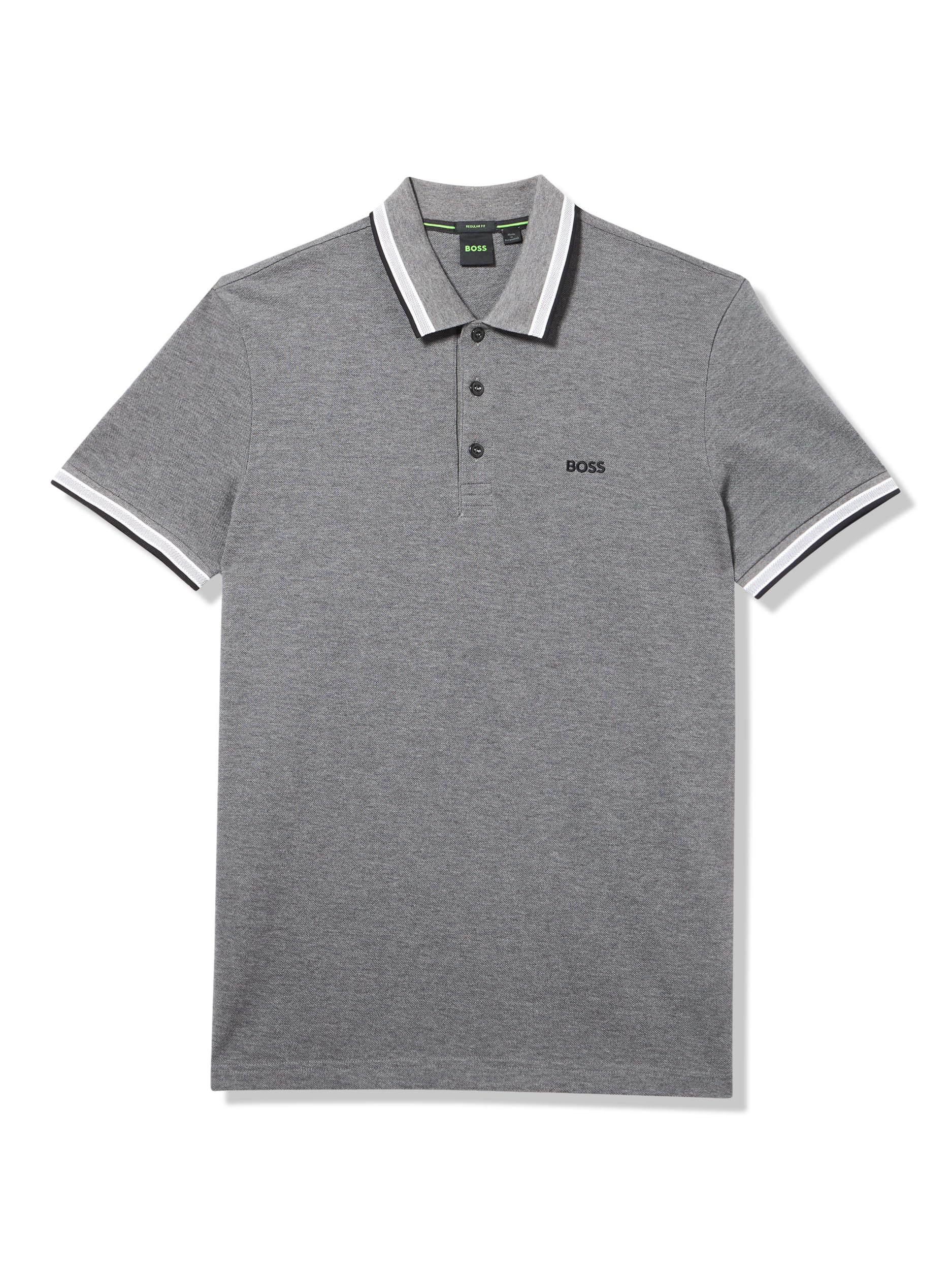 BOSS, Paddy Short Sleeve Polo Shirt, Castlerock, M Image