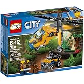 LEGO City Jungle Explorers Jungle Cargo Helicopter 60158 Building Kit (201 Piece)