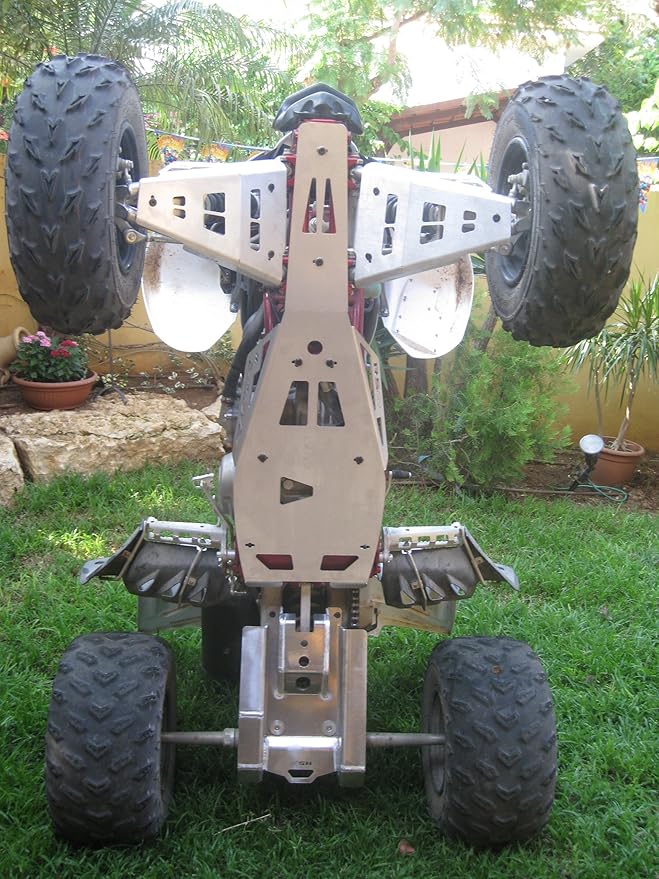 Raptor 700 Full Skid plate Main Body & A Arms & Swing Arm Automotive