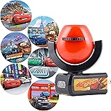 Projectables, 6-Image, Cars LED Night Light, Plug-In, Dusk-to-Dawn, for Kids, Lightning McQueen, Mater, Holly on Ceiling, Wal