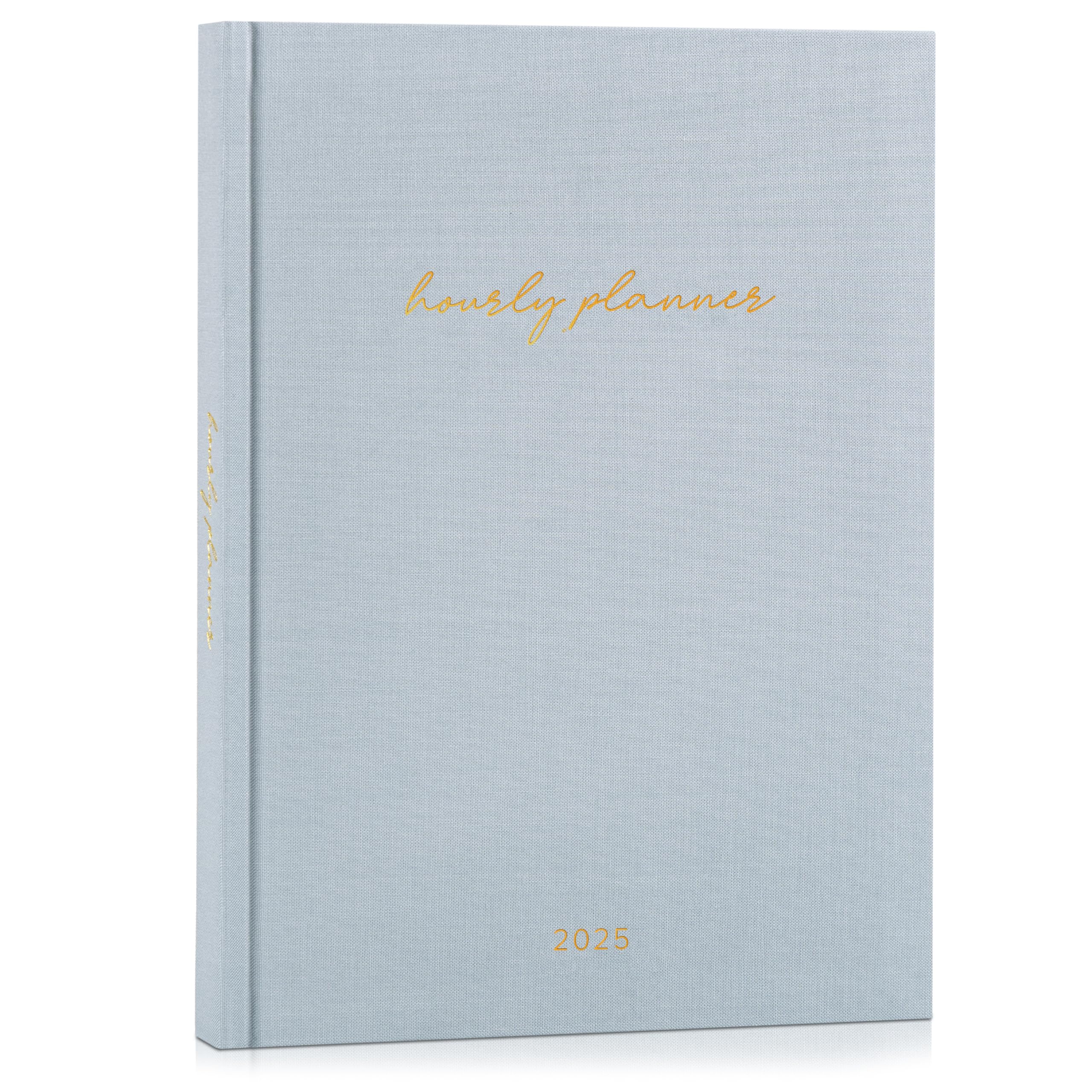 Photo 1 of Beautiful 2025 Appointment Book Planner - Sturdy Linen Daily Planner & Weekly Calendar with Half Hourly Schedule Easily Keeps Track Of All Your Appointments - The Perfect Day by Day Organizer