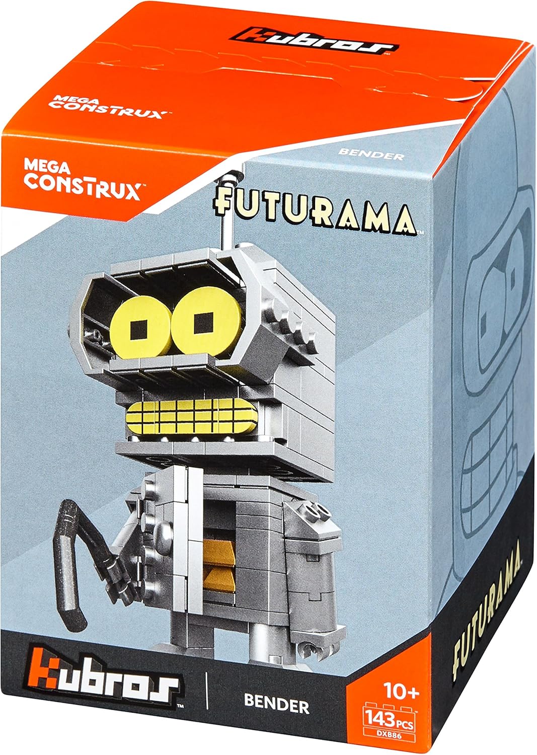 Which Is The Best Mega Construx Heroes Futurama Bender Robot Building Block Figure