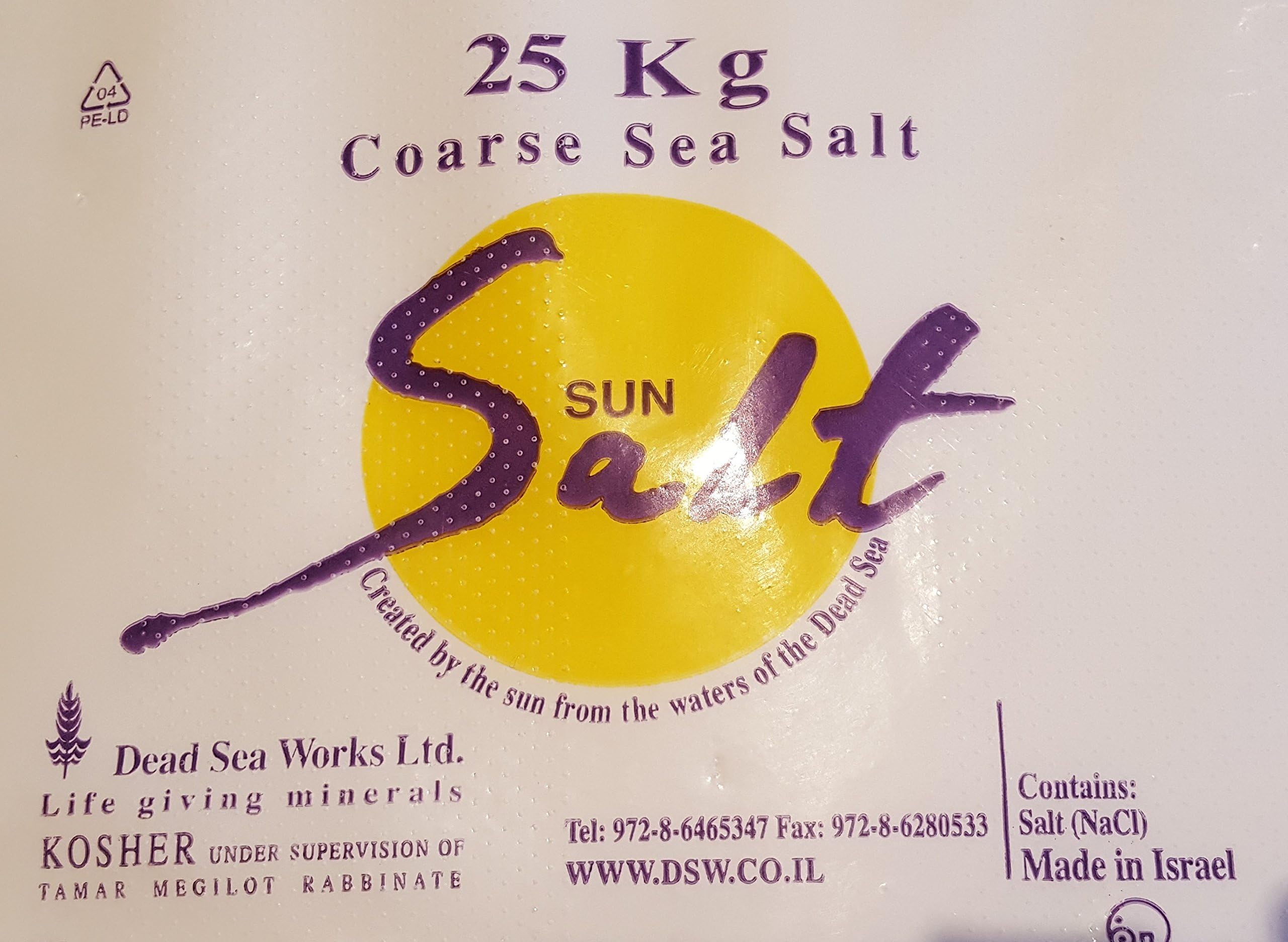 Dead Sea Salts | 100% Natural Organic | FCC Food Grade | (2 Kg)