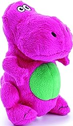 goDog Just For Me Dinos T-Rex Squeaky Plush Dog