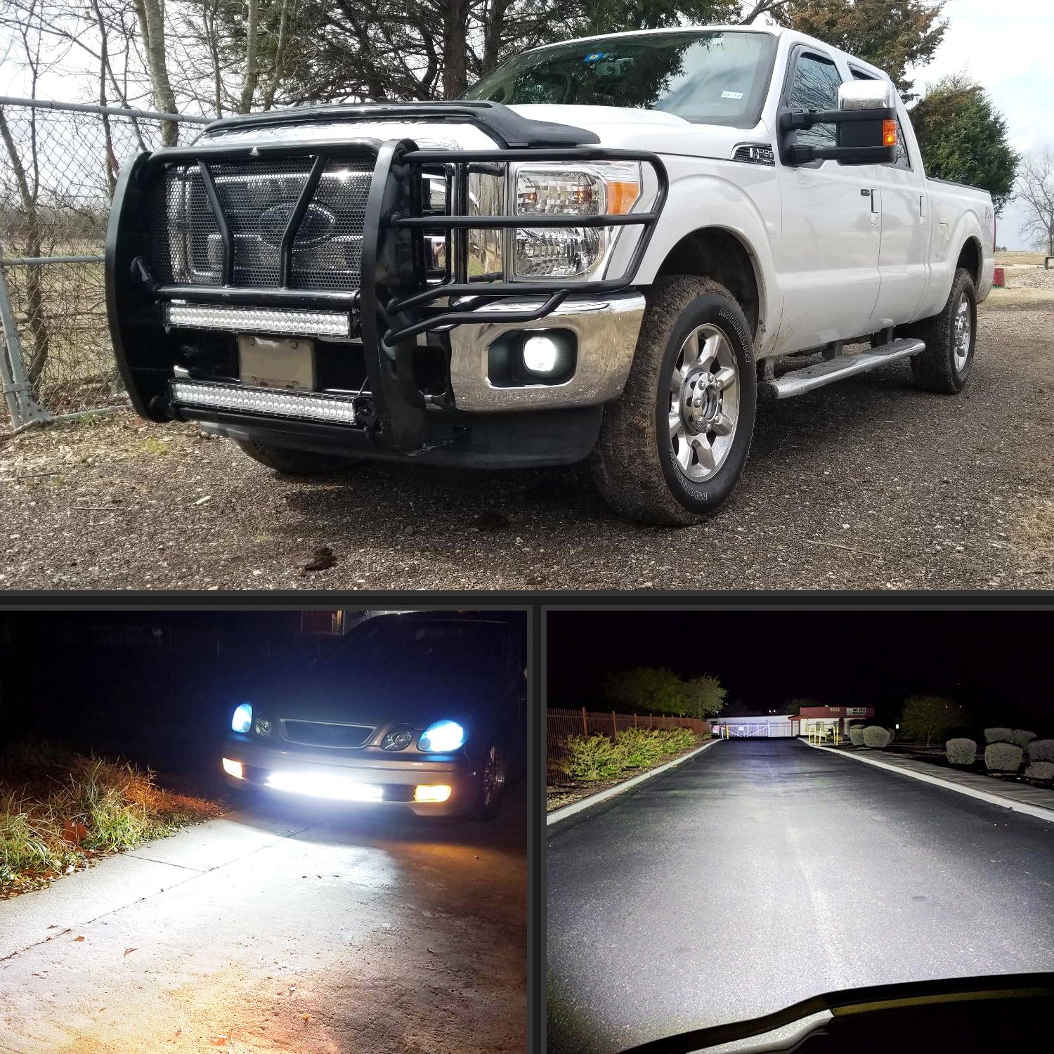 LED Light Bar Nilight 32 Inch 180W Spot Flood Combo LED Driving Lamp Off Road Lights LED Work Light Boat Jeep Lamp,2 Years Warranty: Automotive