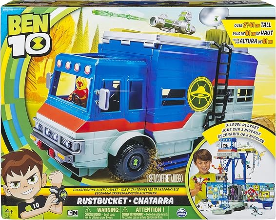 ben 10 transforming alien playset rustbucket