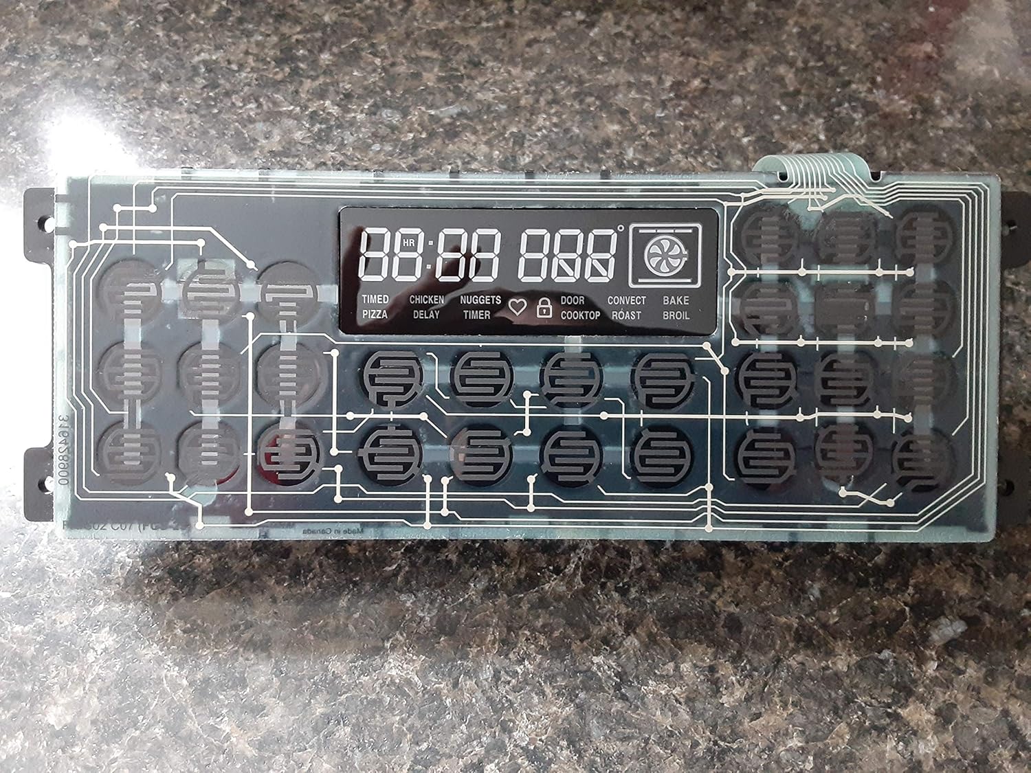 Frigidaire 5304495520 OVEN CONTROL BOARD, BLACK