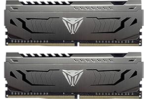 Patriot Viper Steel DDR4 RAM 32GB (2X16GB) 3600MHz CL18 1.35v UDIMM Desktop Gaming Memory Kit Compatible with XMP - PVS432G36