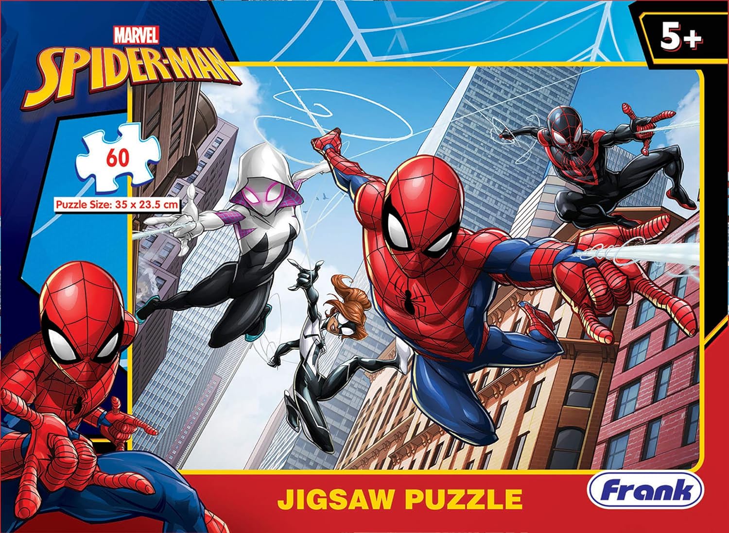 Buy Frank Marvel Spider Man 60 pcs Jigsaw Puzzle Online at Low Prices