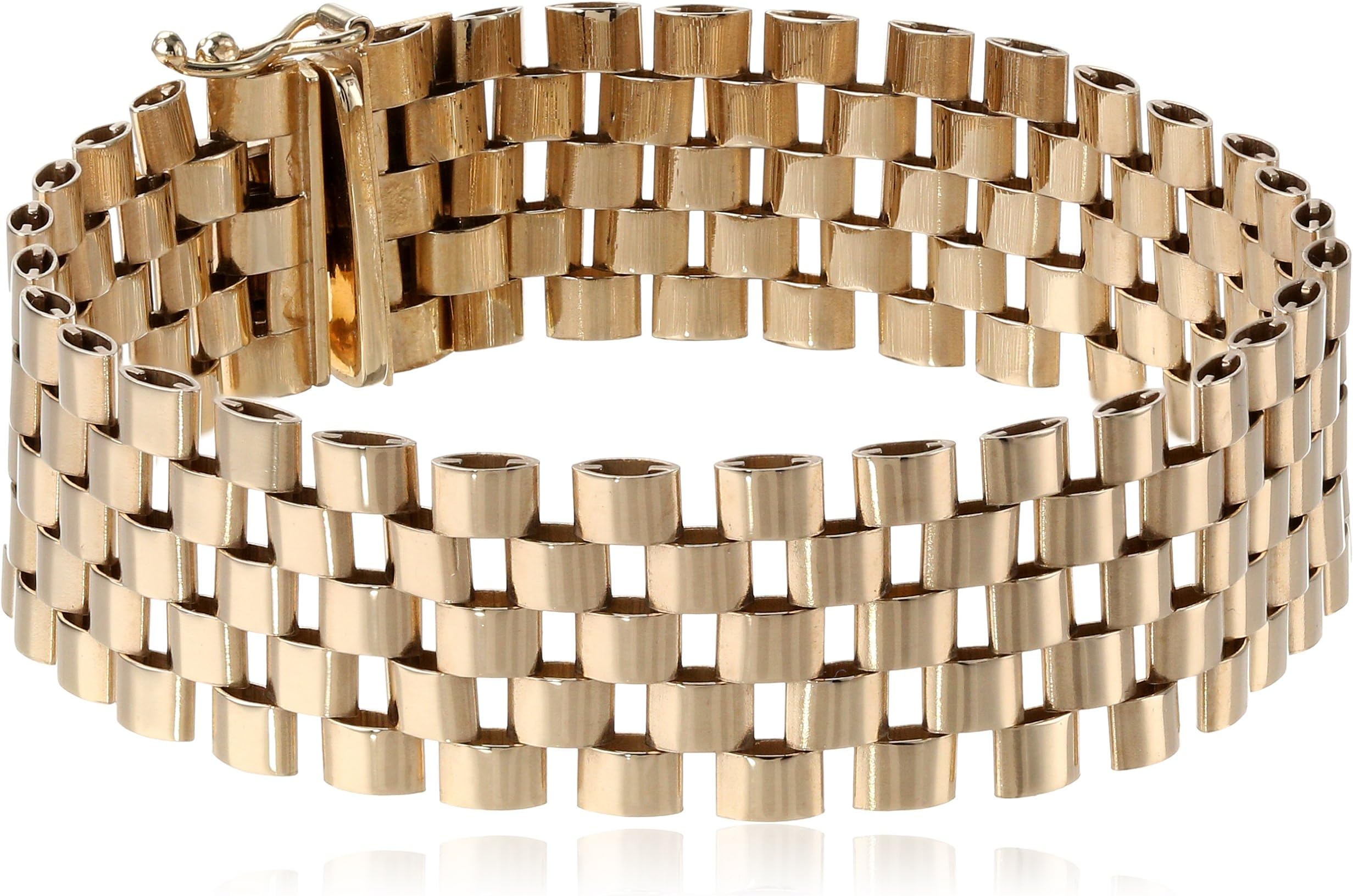 Kelly Wearstler "Wilton" 18k Gold-Plated Bracelet, 7"