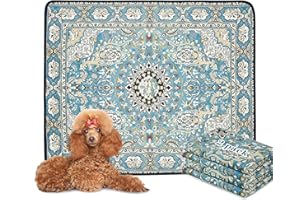 Qeils Washable Pee Pads for Dogs, 2 Pack Reusable Puppy Pads 36"x41" Super Absorbent Leakproof Dog Training Pads, Non-Slip Potty Pads for Floor, Crate, Couch, Whelping Pads Litter Mat Pet Supplies
