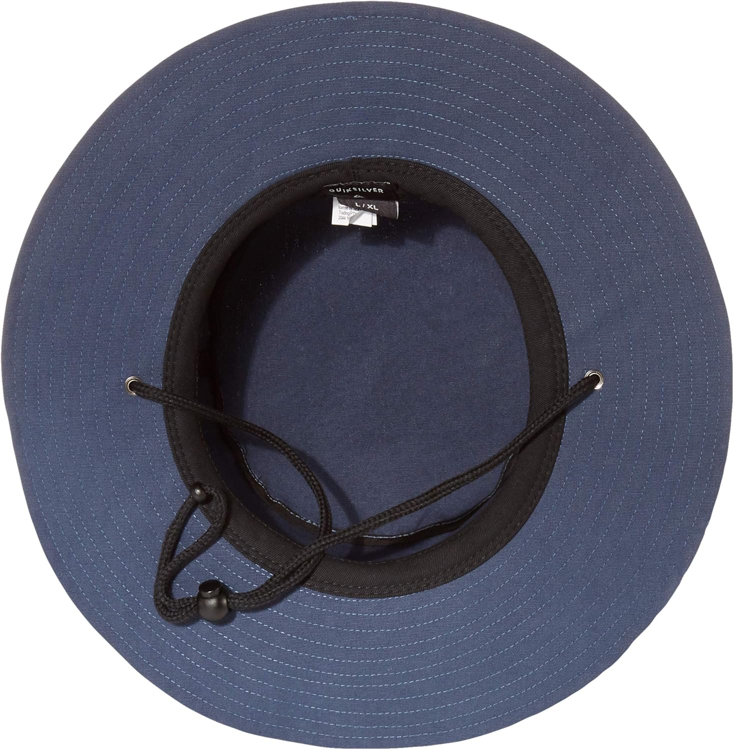 Quiksilver Men's Bushmaster Sun Protection Floppy Visor Bucket Hat: Clothing