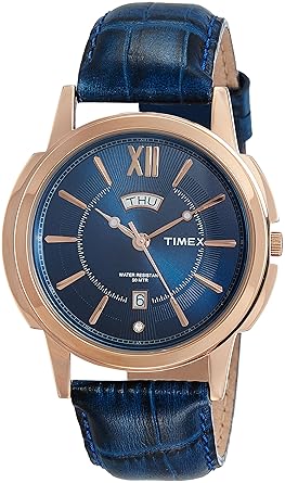 Analog Blue Dial Mens Watch-TW000U310