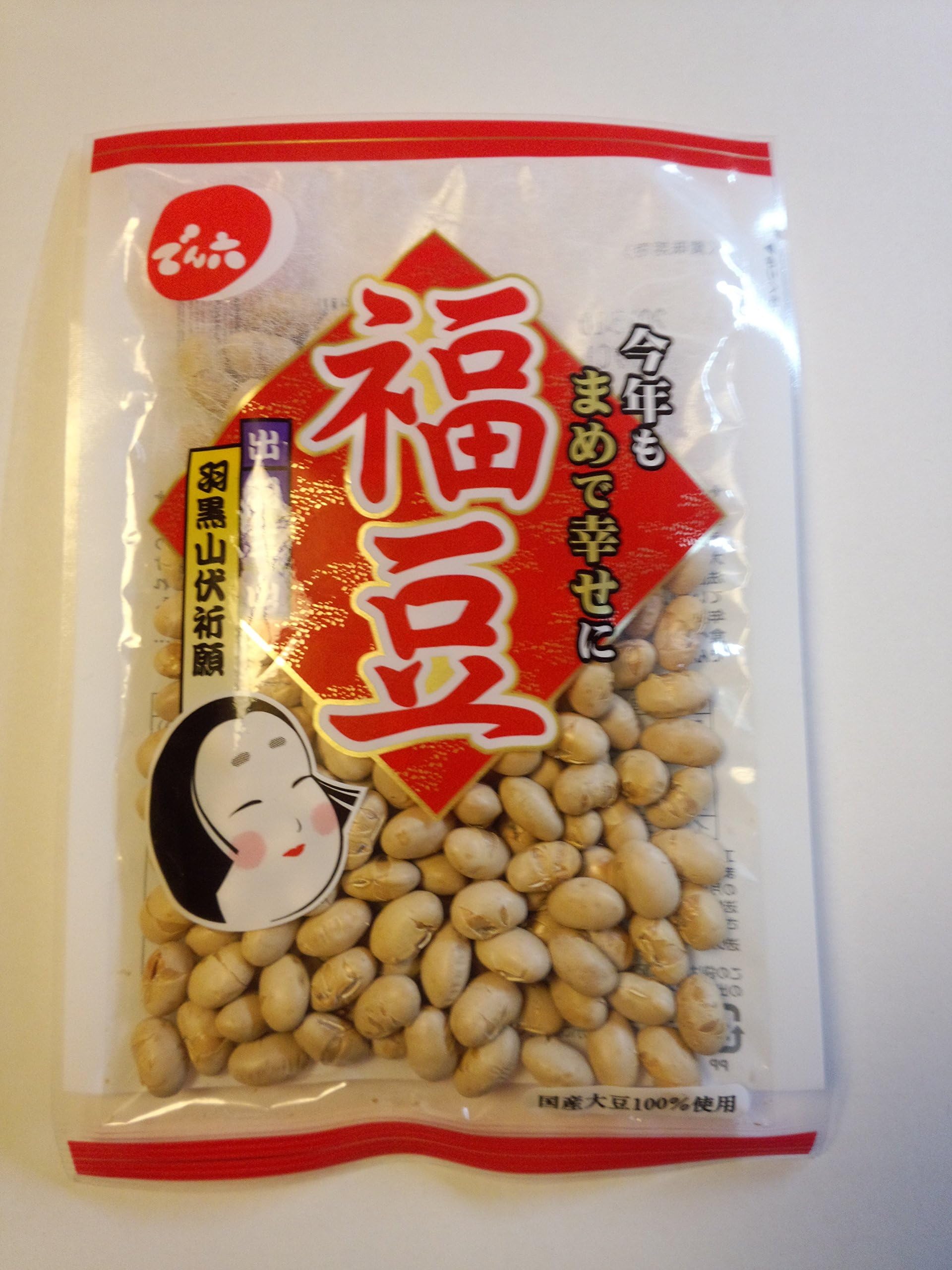 【Japan Collection-Feb】 Japanese Traditional "SETSUBUN Event MAME" (Parched Soybeans) 1.765oz [Japan Import]