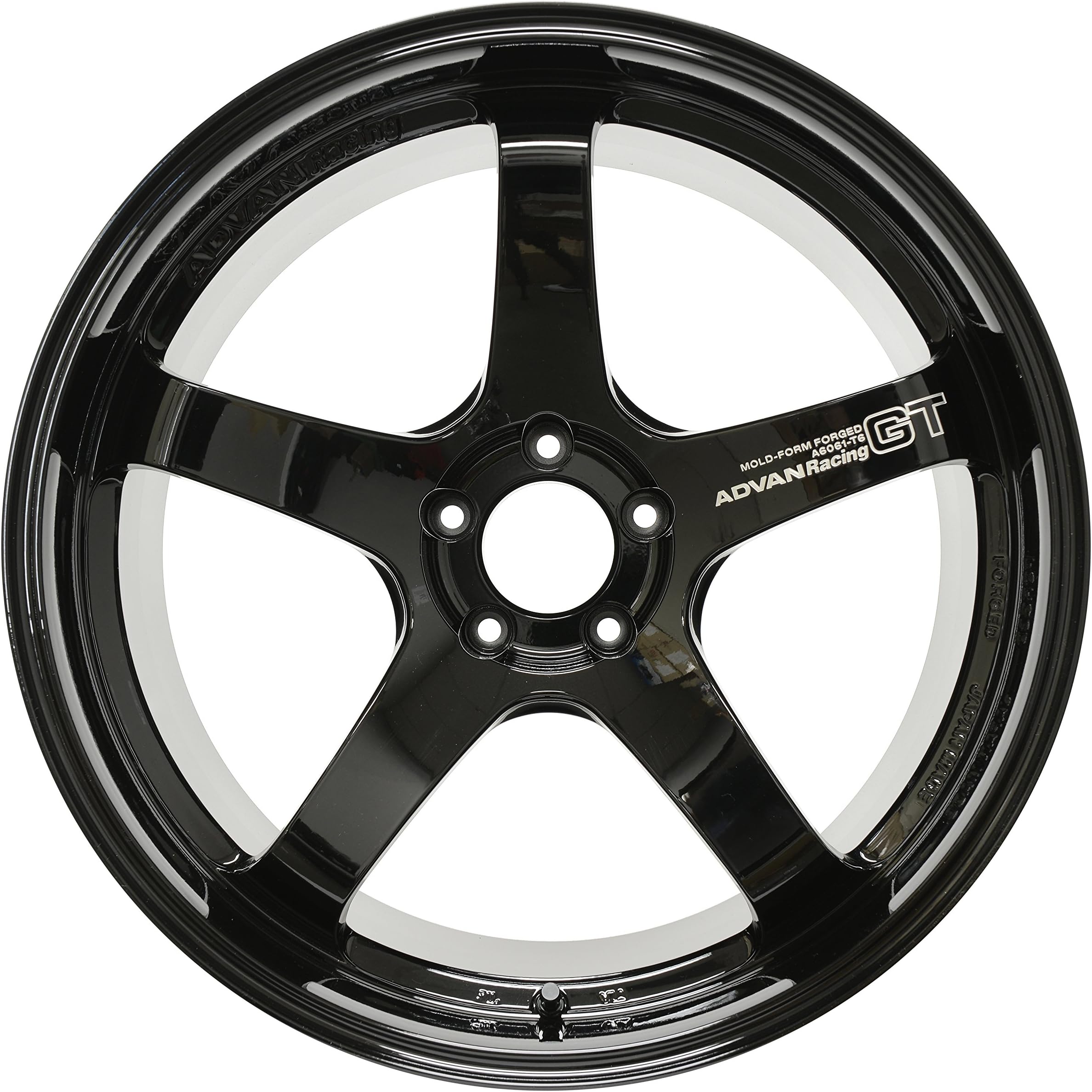 Advan GT Gloss Black Premium Wheel with Painted Finish (20x9"/5x112mm, +40mm offset)