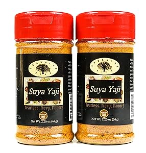 Suya Pepper Yaji Spice Traditional Nigerian Kebab Kabaab Seasoning