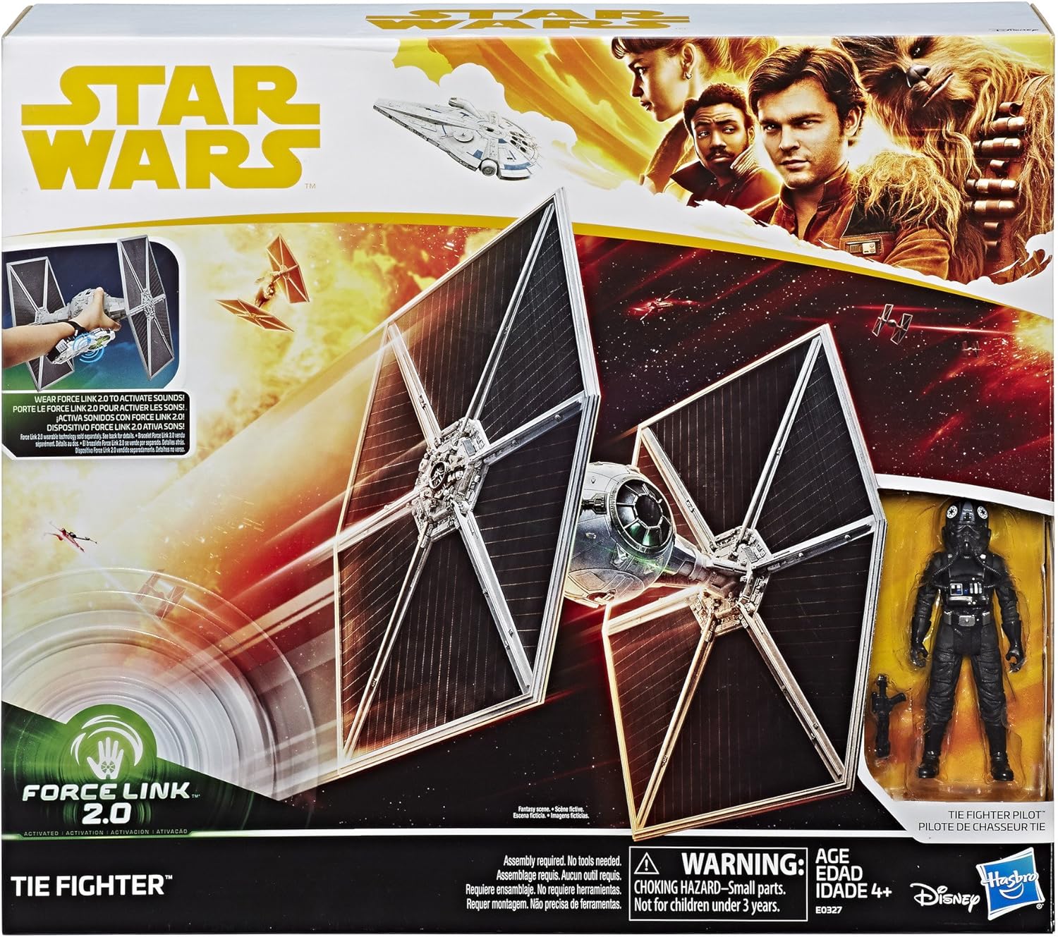 solo tie fighter hasbro