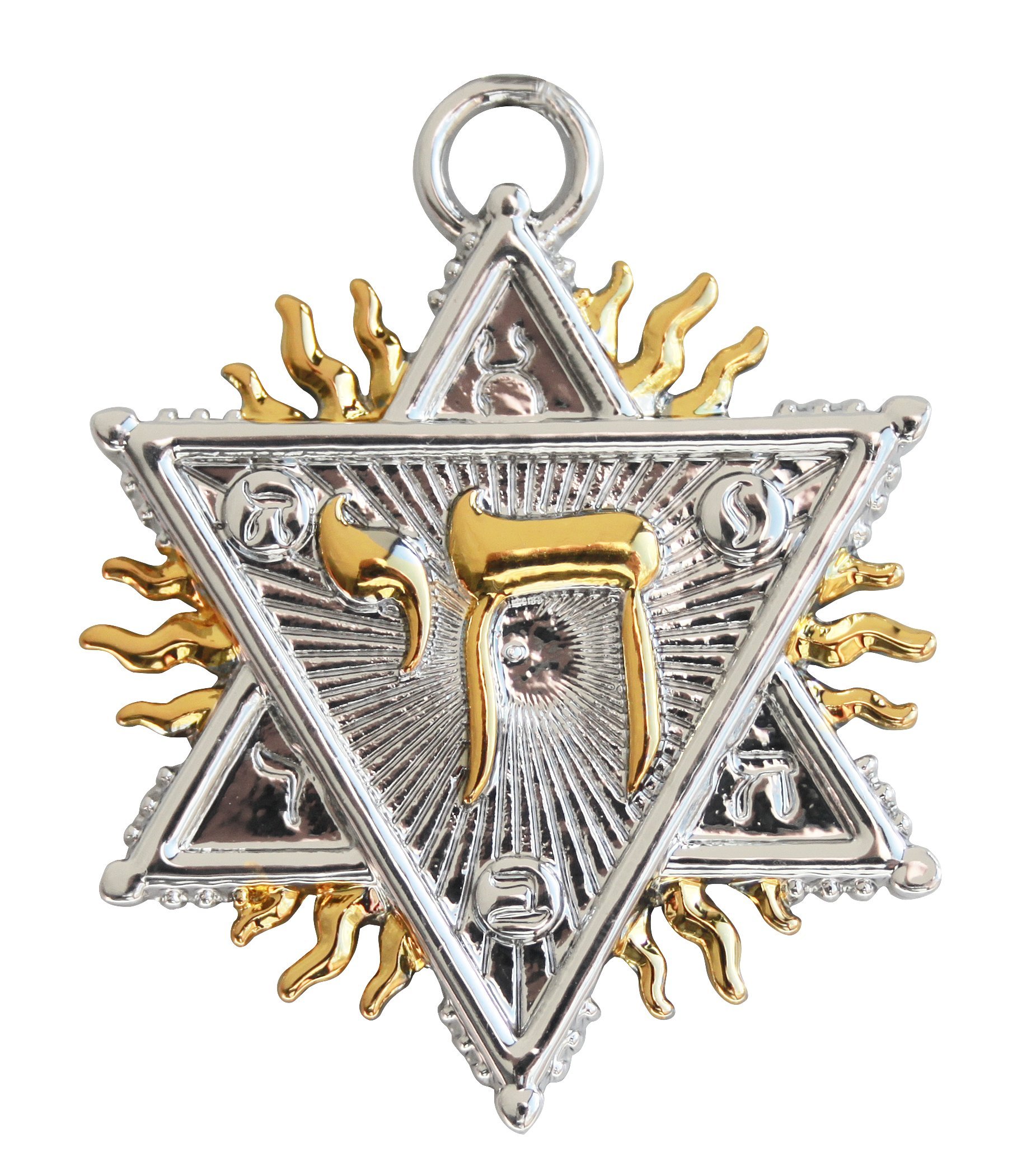 Mystic Kabbalah Figure of Solomon - for Spiritual Prosperity Pendant Necklace