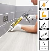 Everbuild Super Flow Sealant Adhesive Cartridge Applicator Gun Rotating Barrel view 2