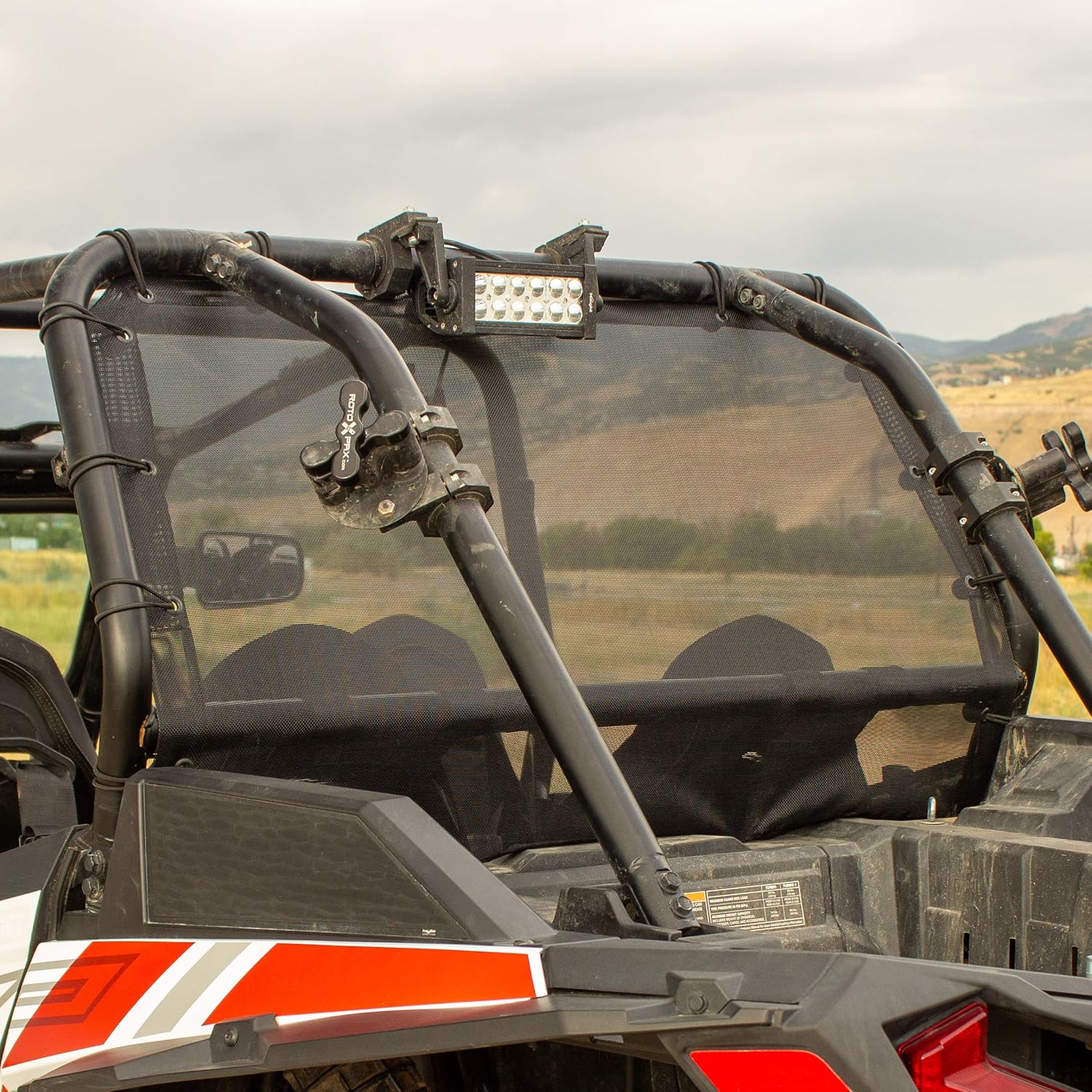 Polaris RZR Rear Windshield Mesh Screen (RZR 20142020