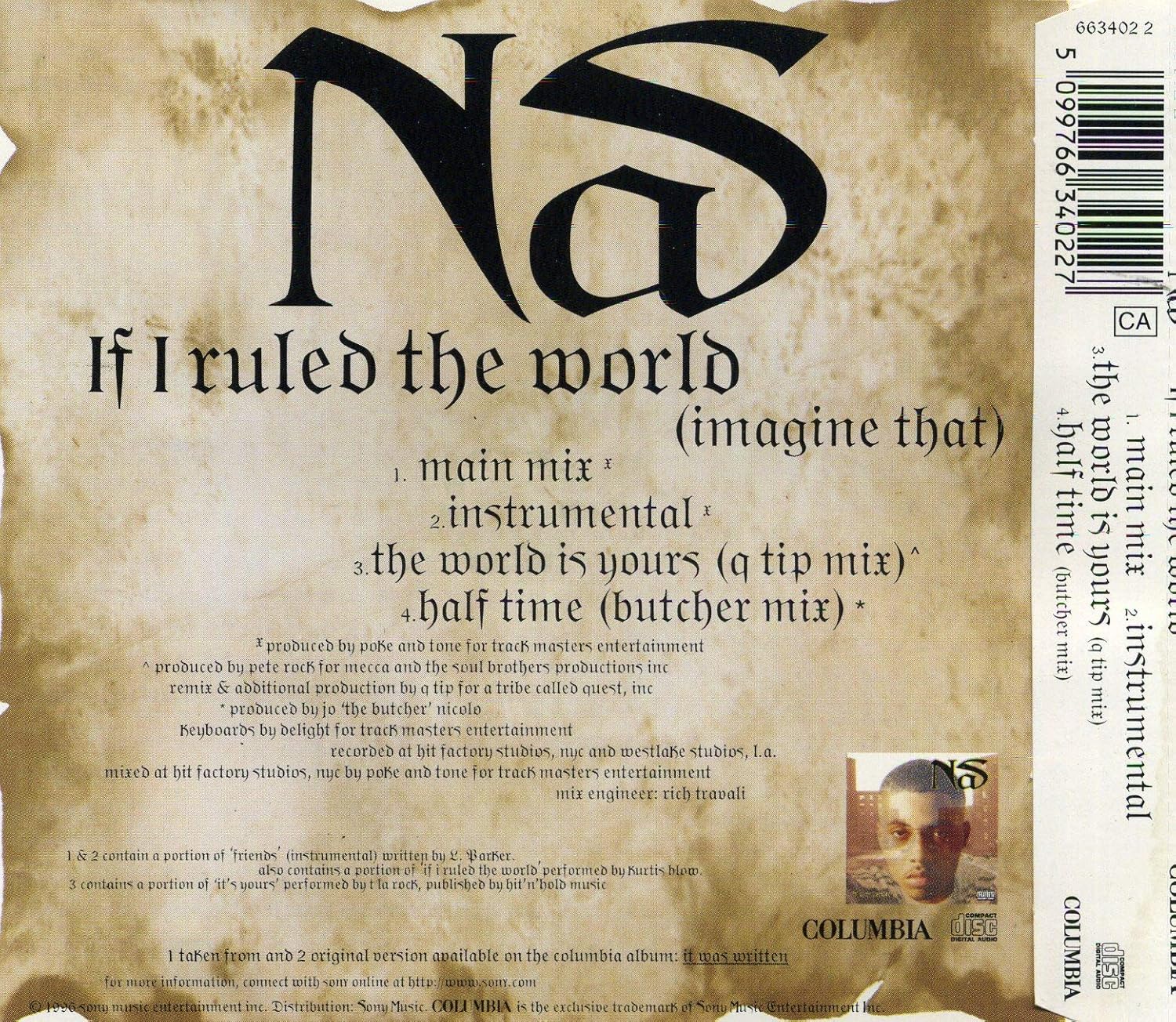 If I Ruled The World Cd European Columbia 1996 Amazon Com Music