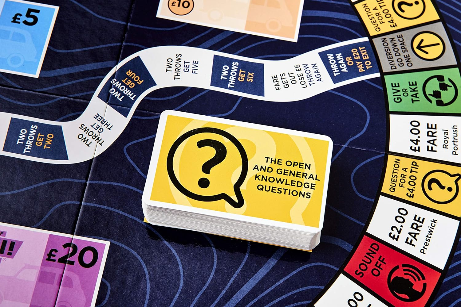 Demacia The Open Edition, Taxi Board Game for 2-10 Players, Age 8+, Blue - Image 4