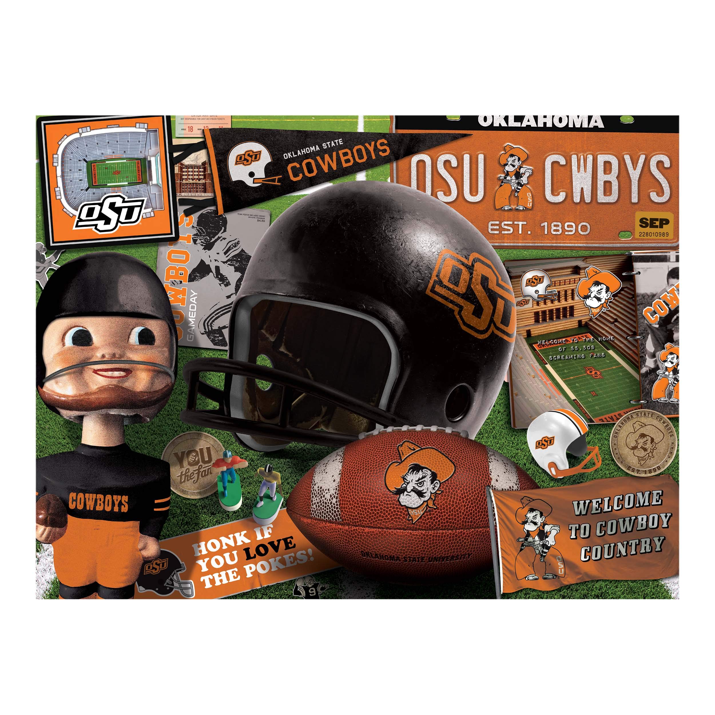 YouTheFan NCAA Oklahoma St Cowboys Retro Series