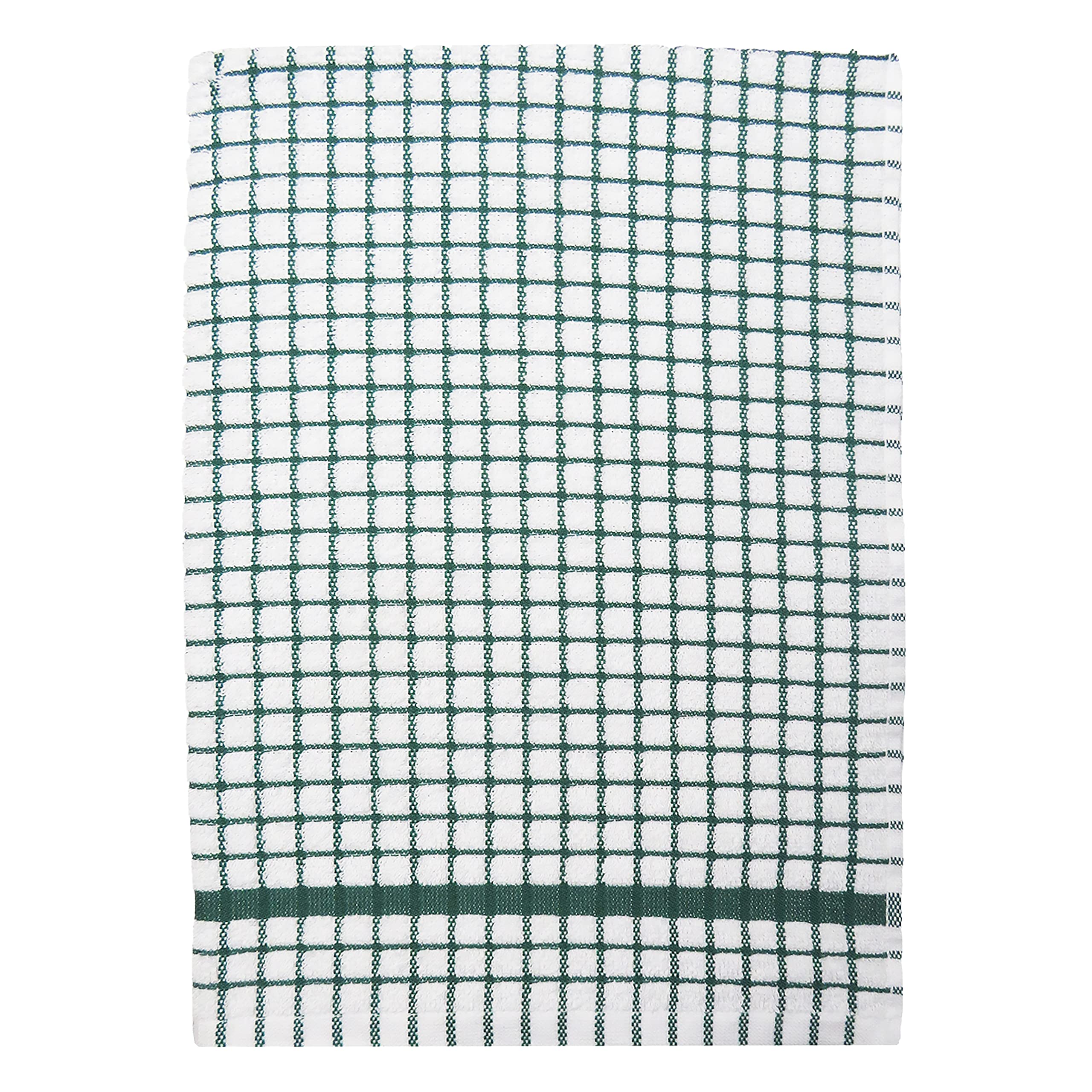 Samuel Lamont & Sons Poli-Dri Tea Towel Hunter Green, Size 50cm x 70cm, 100% Cotton Terry Towelling, Ultra-absorbent & Super Soft, Machine Washable, Green, One Size โ image 1
