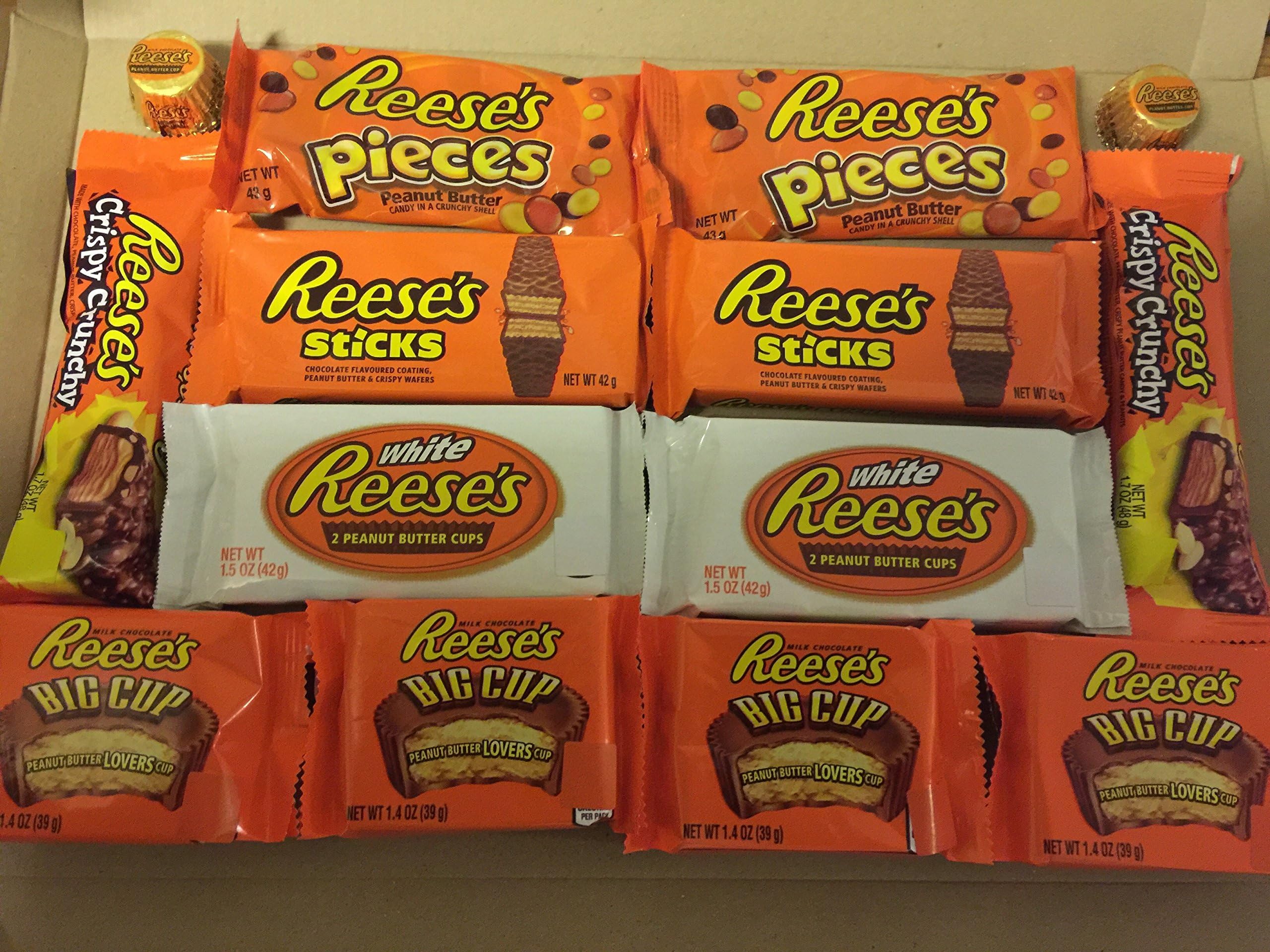 14 Chocolate Largest American eese's Chocolate Box Present Box Presented in Our own Designed Sweet Shop Box