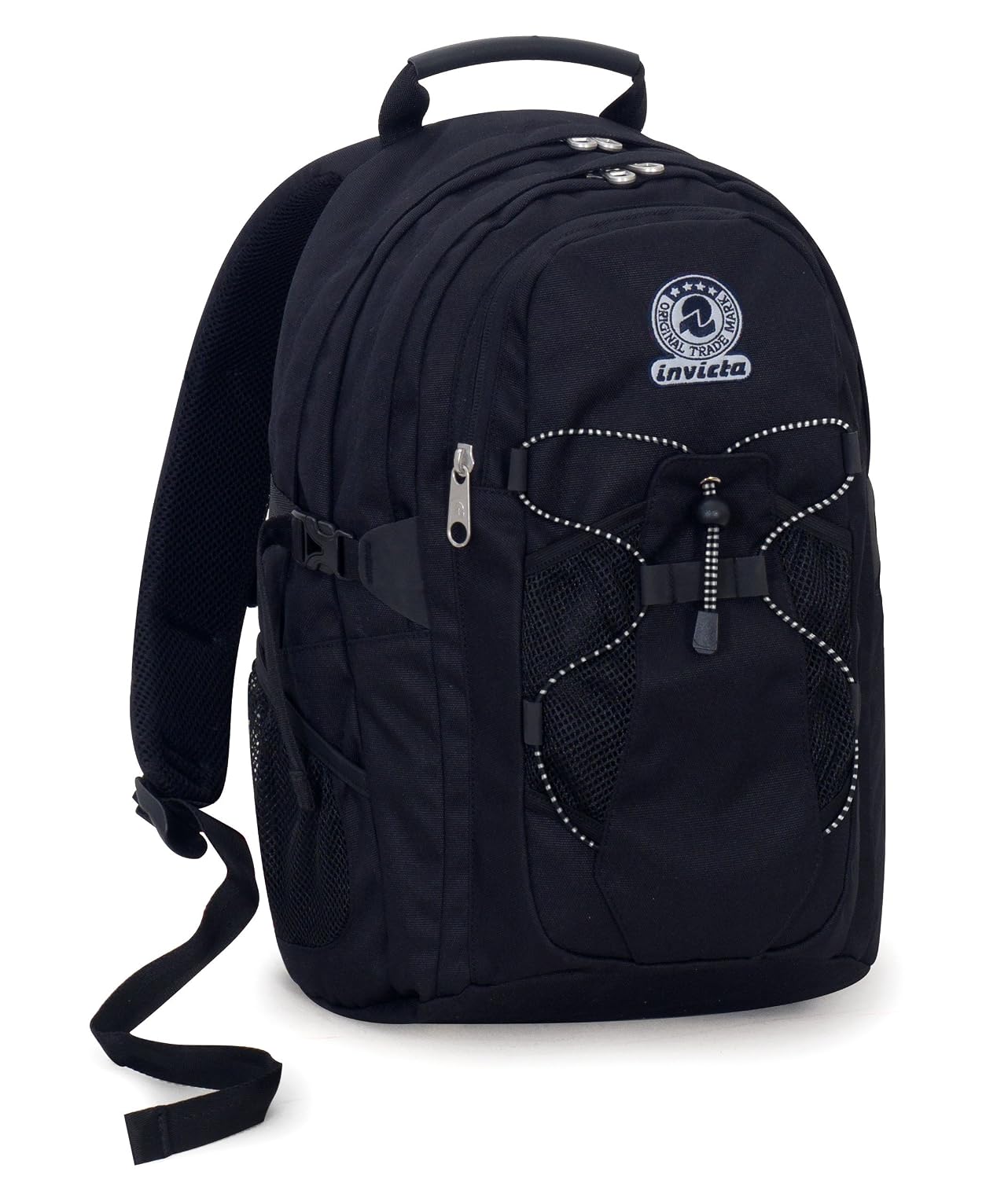 Valigeria 25 Lt BENIN Trekking Scuola e Tempo libero Zaino Active Invicta  Blu Tasca laterale in rete urban-earth.co.uk