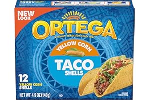 Ortega Yellow Corn Taco Shells, 4.9 Ounce, 12 Shells