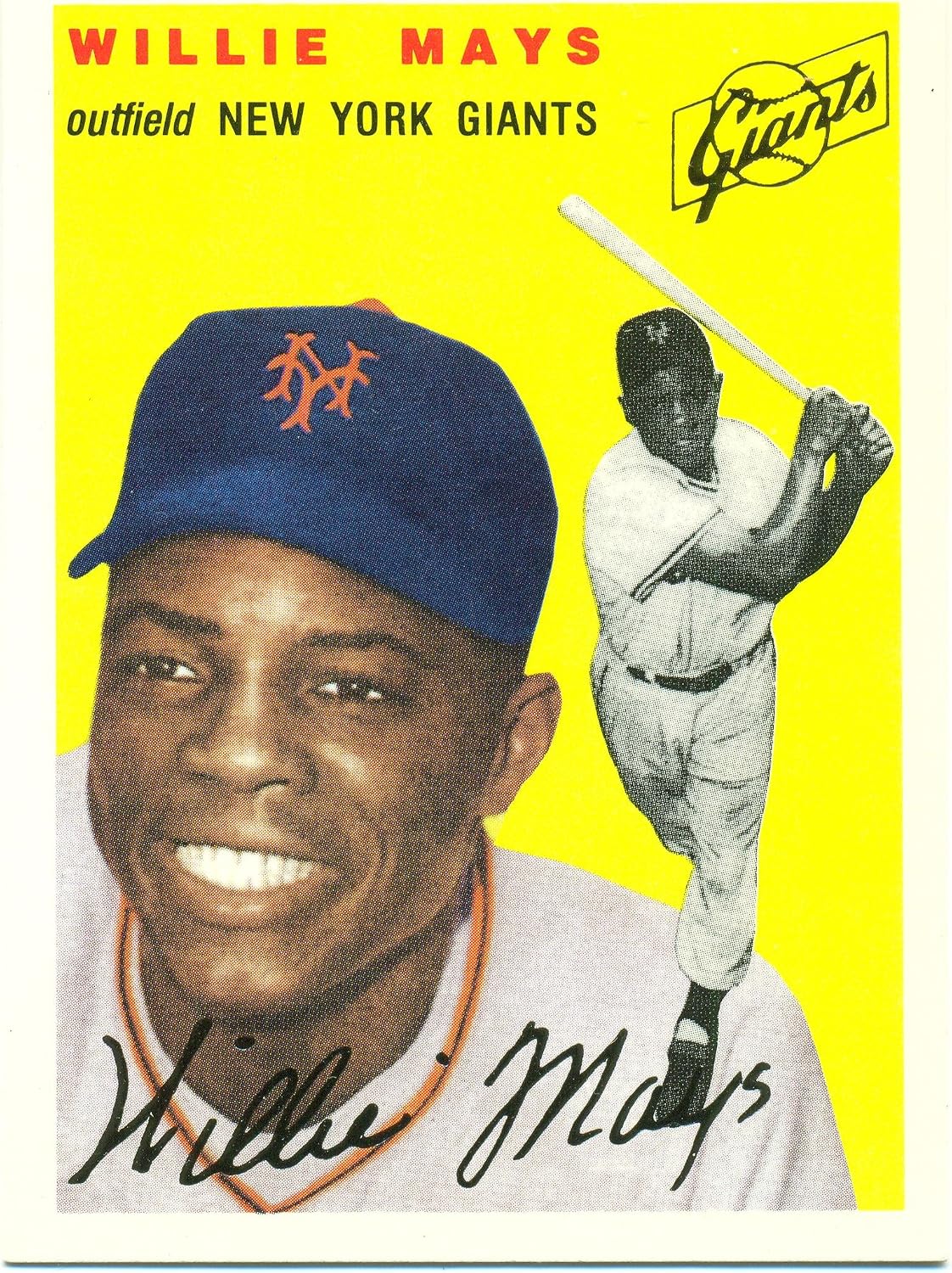 1994 Topps Archives 1954 Willie Mays Gold 90 New York Giants 1994-topps-archives-1954-willie-mays-gold-90-new-york-giants