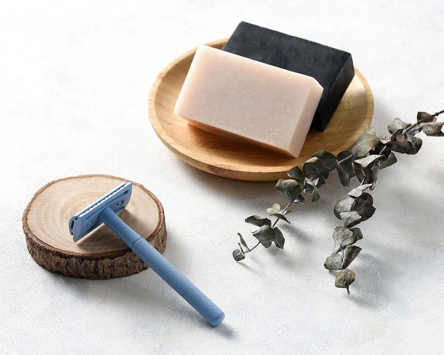 Jungle Culture® Mint & Aloe Vera Refreshing Eco Shaving Soap 100g • Plastic-Free Natural Soap Bar • Vegan Friendly Shaving Gel Foam Replacement • Organic Shave Butter Suitable For Sensitive Skin - Image 4