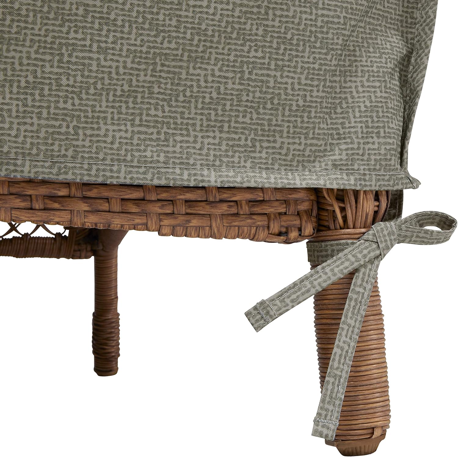Duck Covers Weekend Water-Resistant 60 Inch Patio Loveseat Cover with Integrated Duck Dome, Moon Rock: Kitchen & Dining