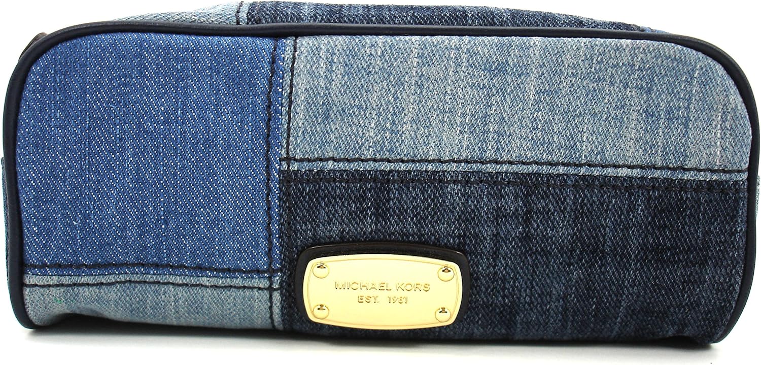 michael kors denim wallet