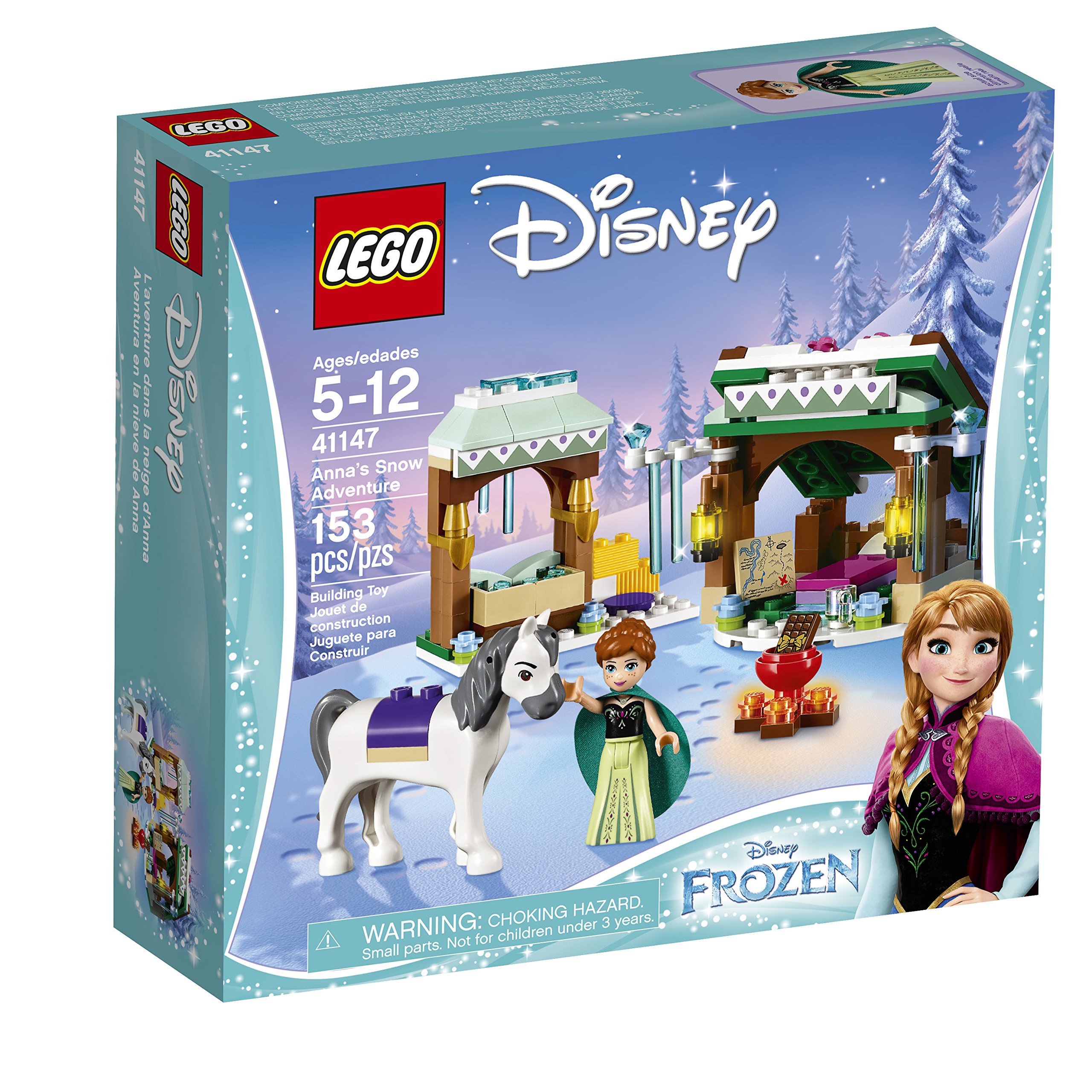 Lego Disney Frozen Anna's Snow Adventure 41147, Disney Princess Toy