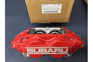 Genuine SUBARU Front WRX OEM RED 4 PISTON BRAKE CALIPER Passenger 26292FE0418A RIGHT RH