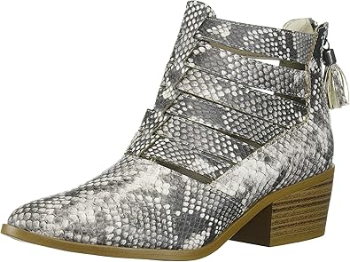 fergalicious snakeskin booties