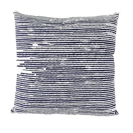 Nielsen Kissen Knit, 45x45 cm, Patriot Blue (blau/weiß)