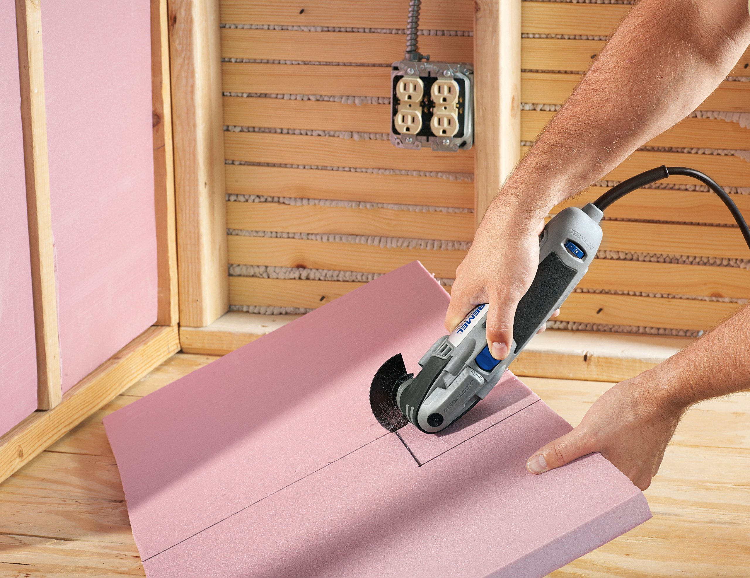 Dremel MM4005 MultiMax 3.8Amp Oscillating Tool Kit with QuickLock