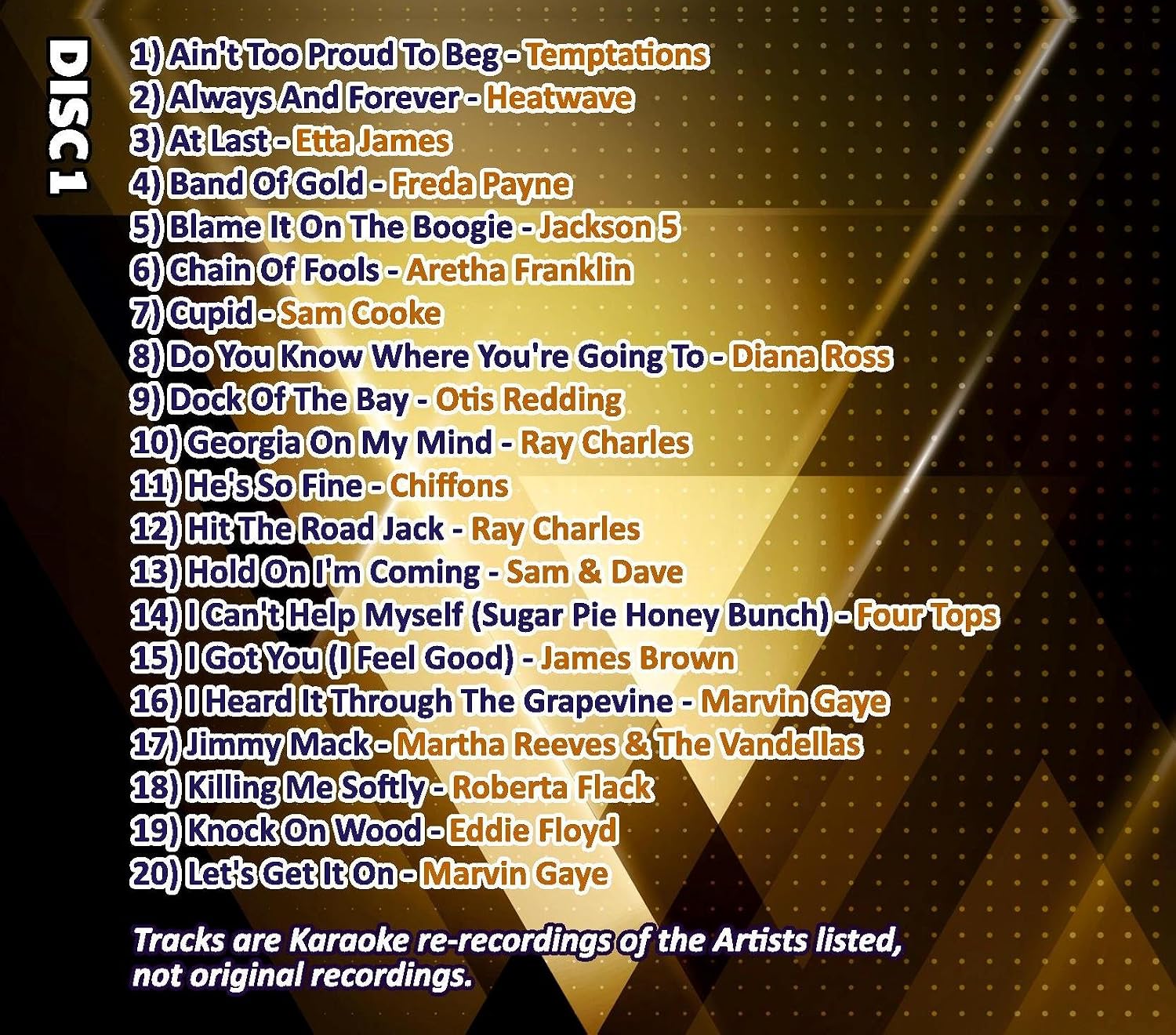 Mr Entertainer Big Karaoke Hits of Soul - Double CD+G (CDG) Pack. 40 Top Songs, Multicolour - Image 3