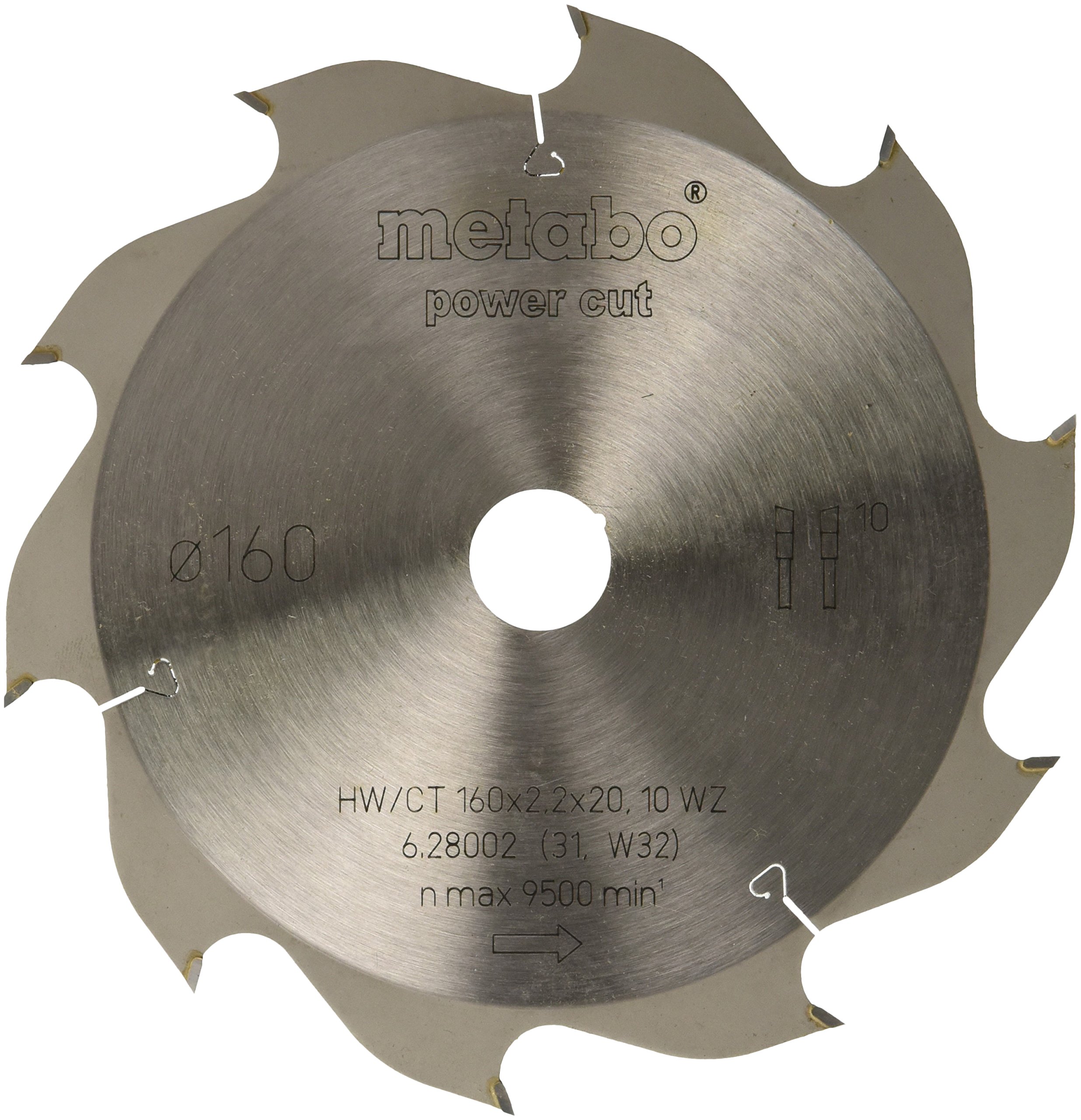 Hoja de Sierra "Power Cut Wood - Professional", 160x20, D10 DI 22°81 (628002000)