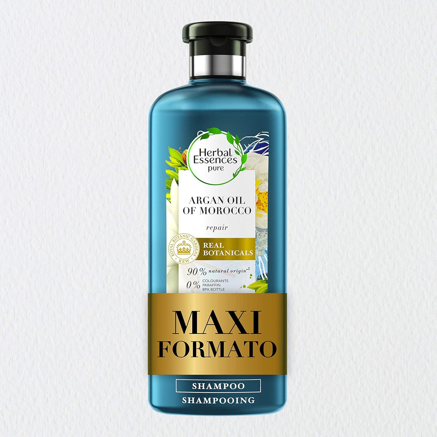condizione shampoo con oli di argan