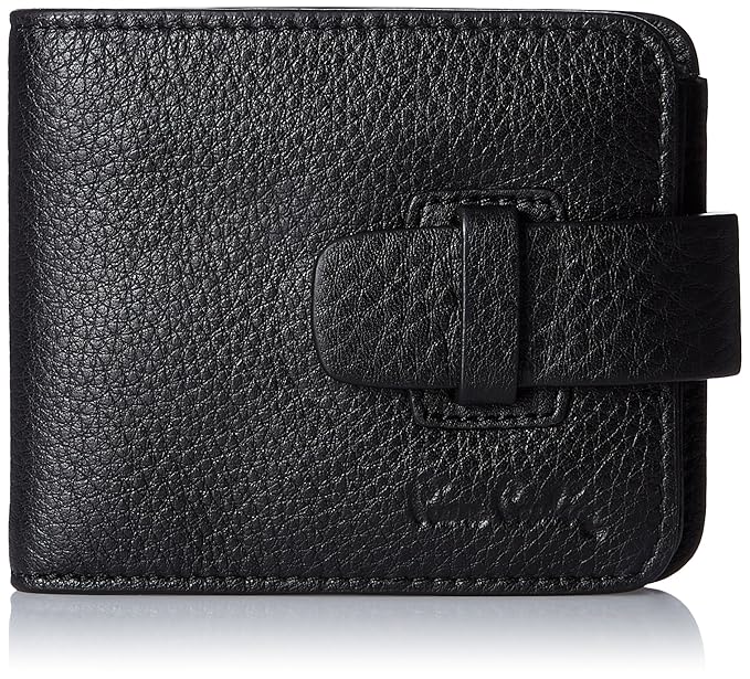 Pierre Cardin Bi-Fold Leather Wallet For Men(P16188|ART-001 Black)
