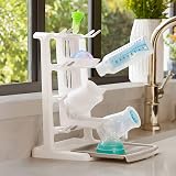 Munchkin Space Saving Tidy Dry Rack White Dishwasher Safe view 2