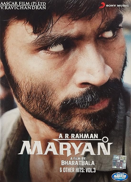 Poster of Maryan 2019 Full Hindi Dubbed Movie Download HDRip 720p