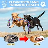 Aitmexcn Dog Rope Toys 37 Inch Five Knots Indestructible Chew Tug Toy view 5