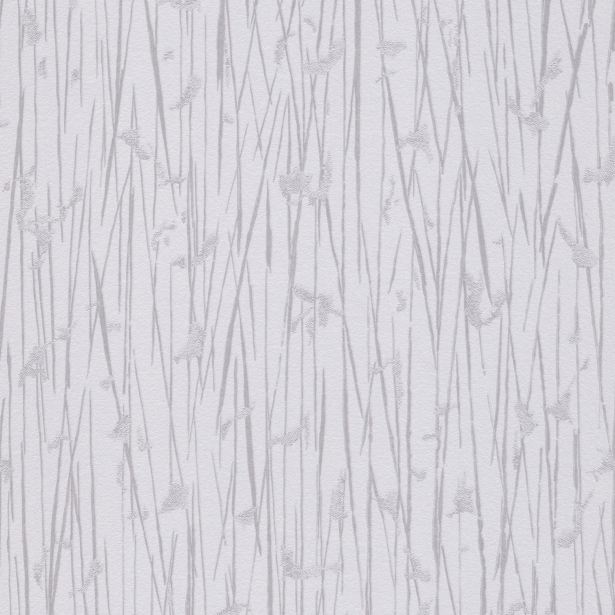 Galerie AM30005 Amazonia Scratch Effect Wallpaper, Off White/Silver, 10.05m x 53cm