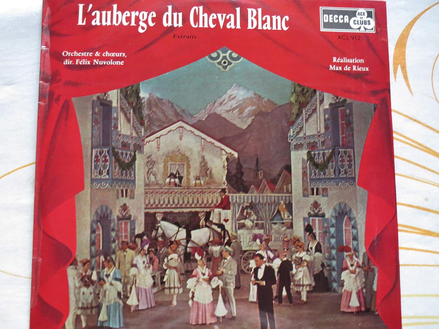 L Auberge Du Cheval Blanc Opérette Partition