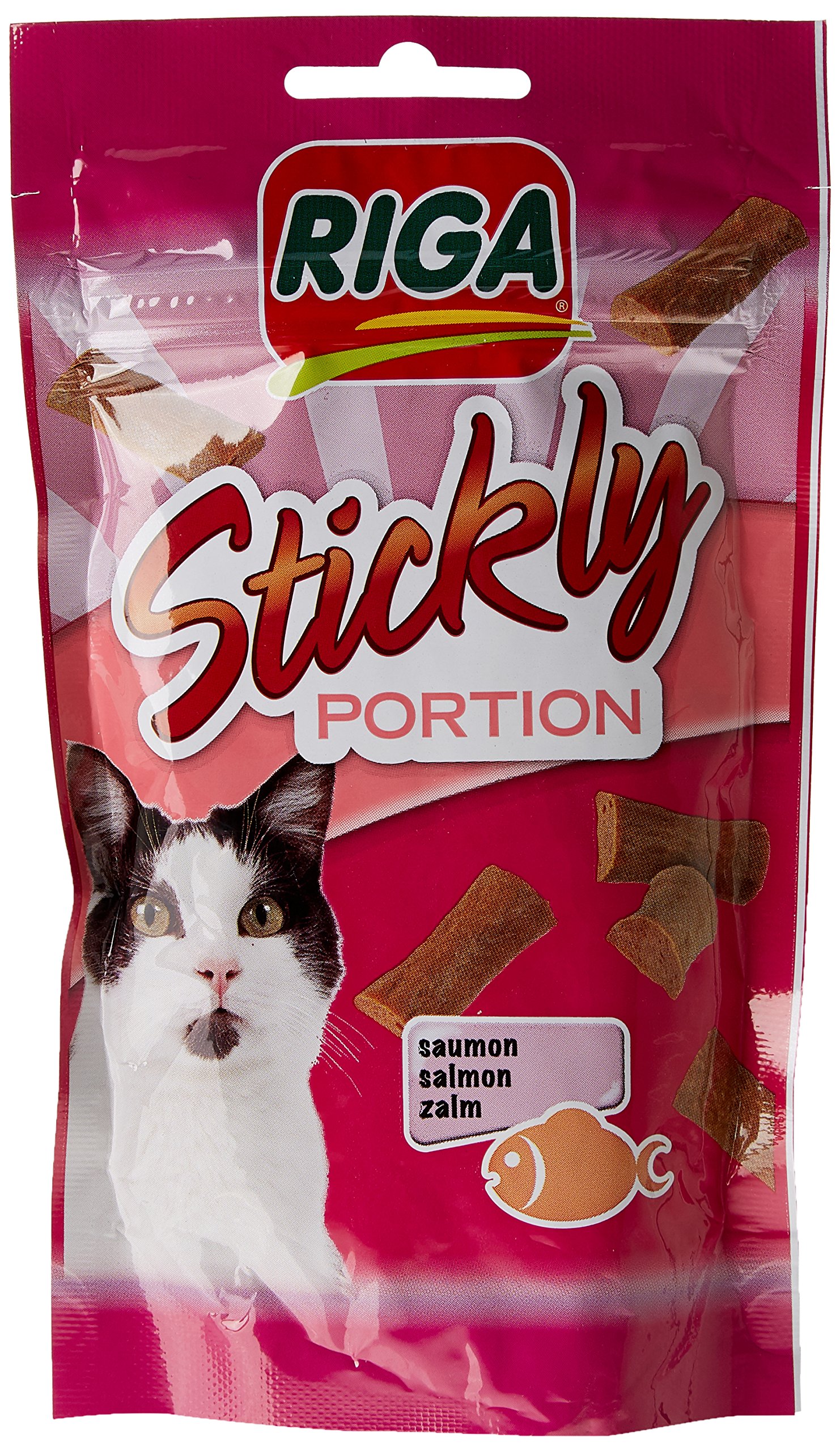 Riga 4216 – Stickly Portion - Salmon Cat Treats - 35 g Sachet